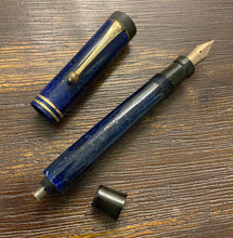 Load image into Gallery viewer, Parker Junior Duofold Lapis Blue