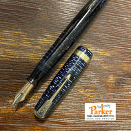 Parker Vacumatic Major, Blue Pearl