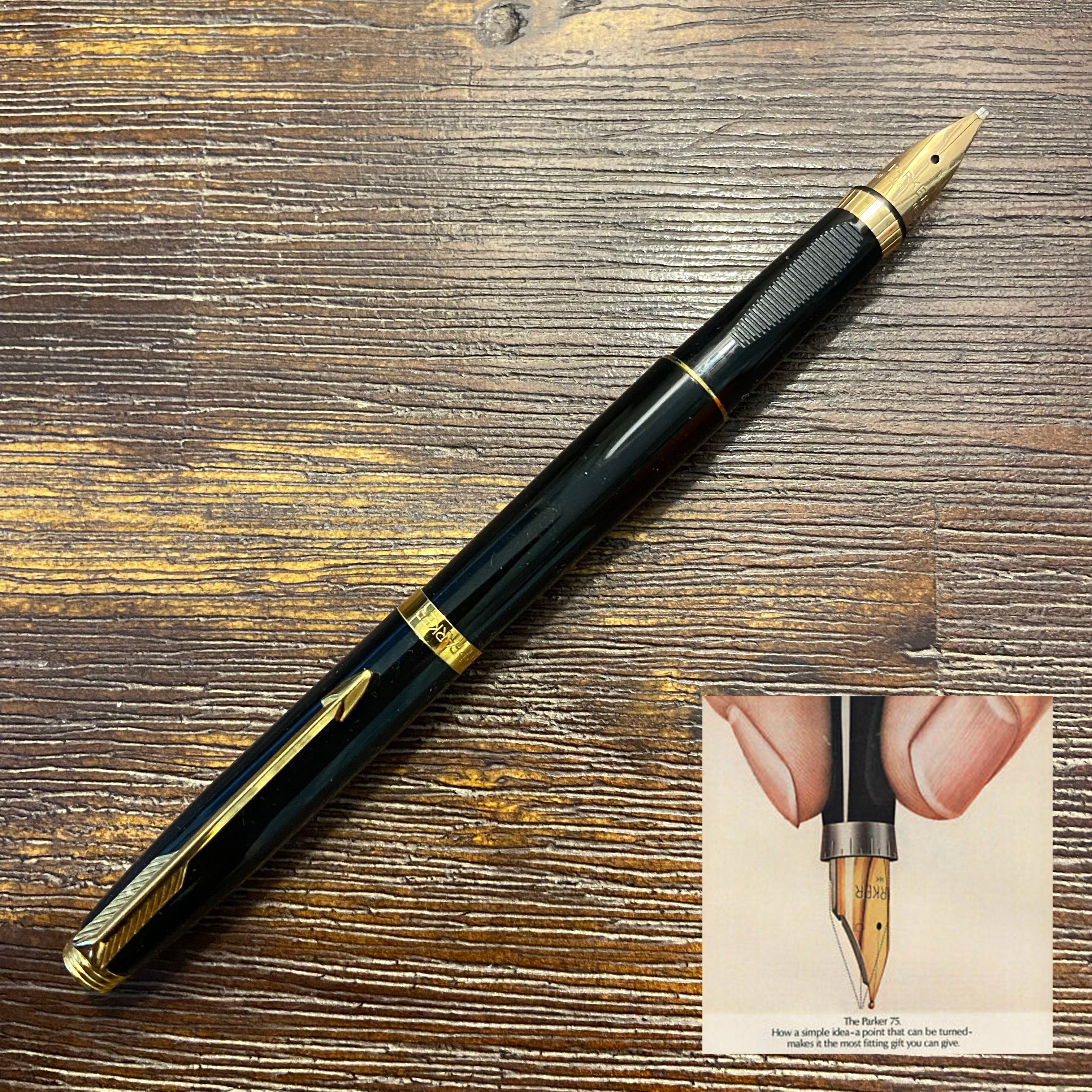 Parker 75, Black Lacque