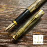 Parker 75, Vermeil Gold, Ciselé