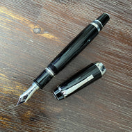Montblanc Boheme 2002, Black, Platinum trim,  Retractable