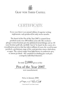 Graf von Faber-Castell Pen of the Year 2007