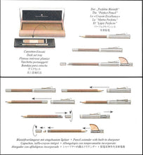 Load image into Gallery viewer, Graf von Faber-Castell Perfect Pencil, platinium-plated, Black