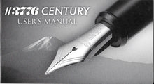 Load image into Gallery viewer, Platinum #3776 Century Bourgogne / Music nib, Fountain Pen