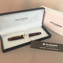 Load image into Gallery viewer, Platinum #3776 Century Bourgogne / Music nib, Fountain Pen