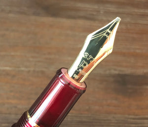 Platinum #3776 Century Bourgogne / Music nib, Fountain Pen