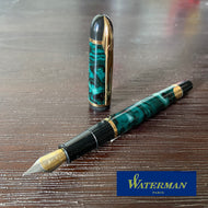 Waterman Philéas,  Green Marble Fountain Pen