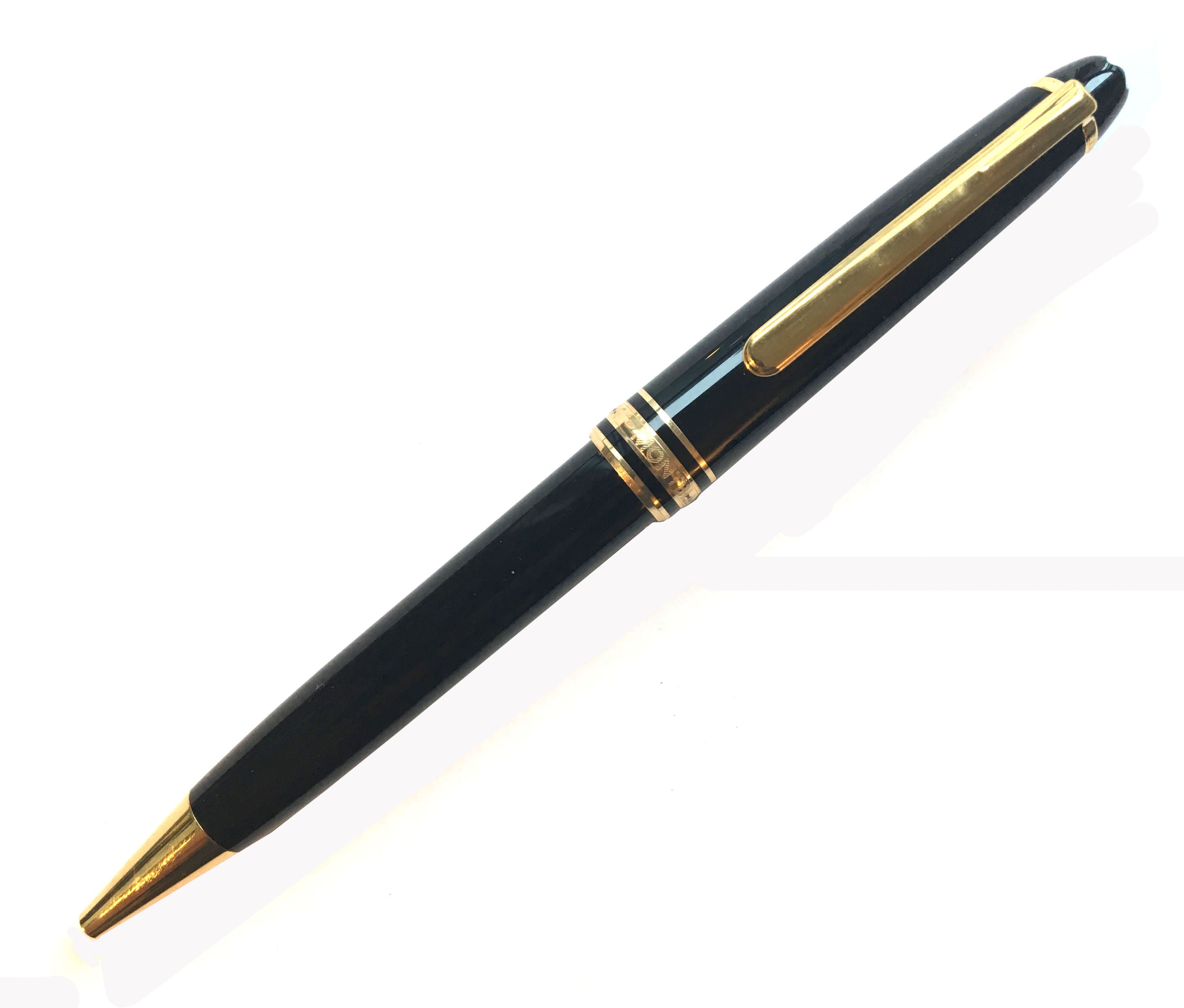 【美品】MONTBLANC／Meisterstuck Clarssic／P164 MONTBLANC Meisterstuck Classique 164 .Gold Trim Ballpoint
