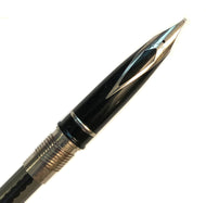 Sheaffer Targa Chrome, nib & section, Stub