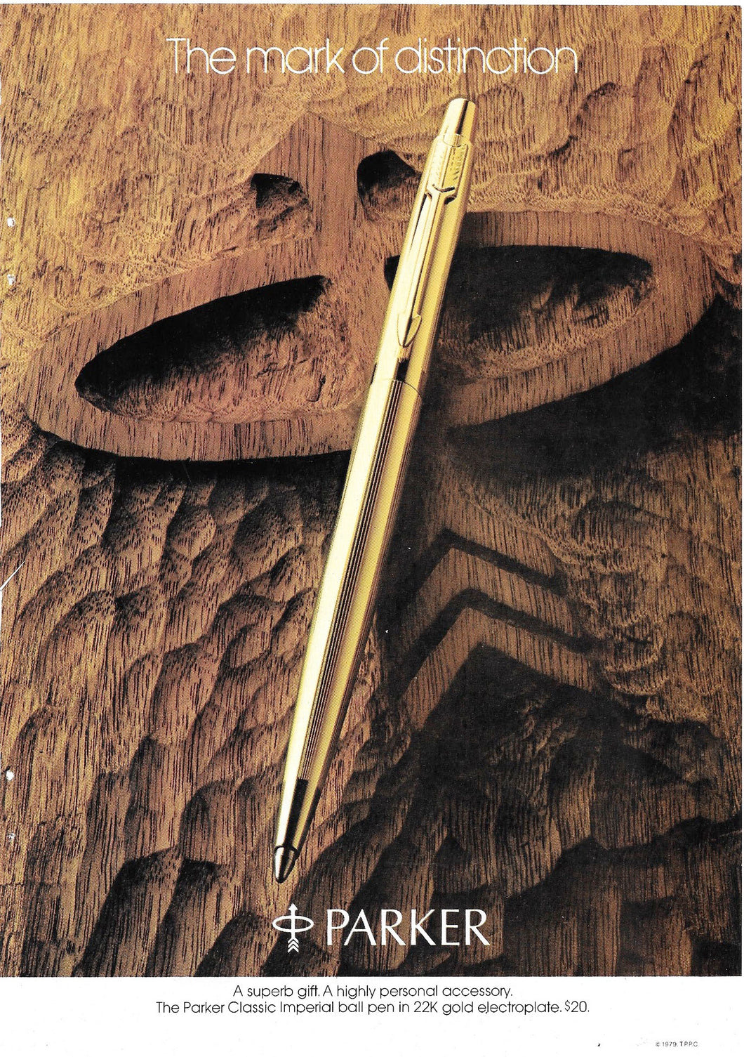 Parker 75, Classic Imperial Ballpoint, copr. 1977