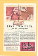 Parker Duofold, Convertible, Pocket-Desk Pen