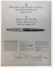 Parker 45 Steel cap with black barrel wIth chrome trim