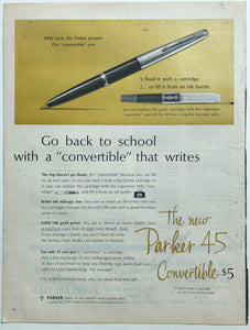 Parker 45 convertible, copr. 1962