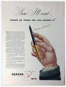 Parker 51, Life Magazine,  February 26, 1945