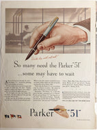 Parker 51, Life Magazine, November 6, 1944