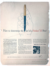 Load image into Gallery viewer, Parker 51, determine the &quot;sex&quot; of a, MacLean&#39;s May 15, 1953