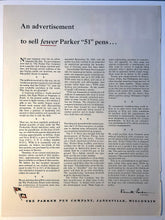 Load image into Gallery viewer, Parker 51, article, Life Magazine, January 29,1945