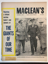 Load image into Gallery viewer, Parker 61, Capillary Pen, MacLean&#39;s October 24, 1959