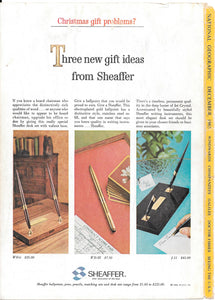 Sheaffer's Gift Ideas, Copr. 1965