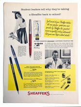 Load image into Gallery viewer, Sheaffer&#39;s Skripsert, accessories, Life Magazine, August 17, 1959