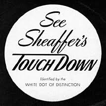 Sheaffer Touchdown "Tip-Dip" Blue