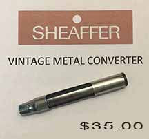 Load image into Gallery viewer, Sheaffer Cartridge Pen Red barrel, chrome cap