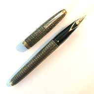 Sheaffer Imperial Sovereign, GF Diamond Design, 14k Med.