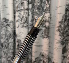 Load image into Gallery viewer, Waterman&#39;s Harley Davidson Fountain Pen, Black &amp; Chrome