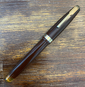 Waterman’s 100 Year pen. Brown