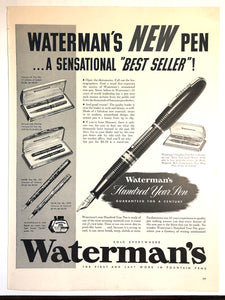Waterman's Hundred Year Pen