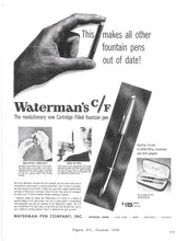 Load image into Gallery viewer, Waterman c/f Black &amp; Chrome